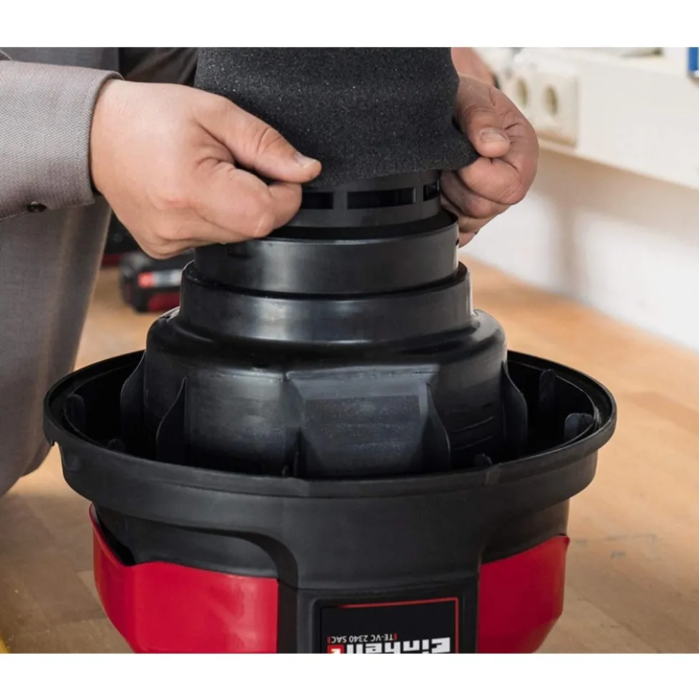 Filtres en mousse - pour aspirateur eau et poussière - Lot de 5 EINHELL