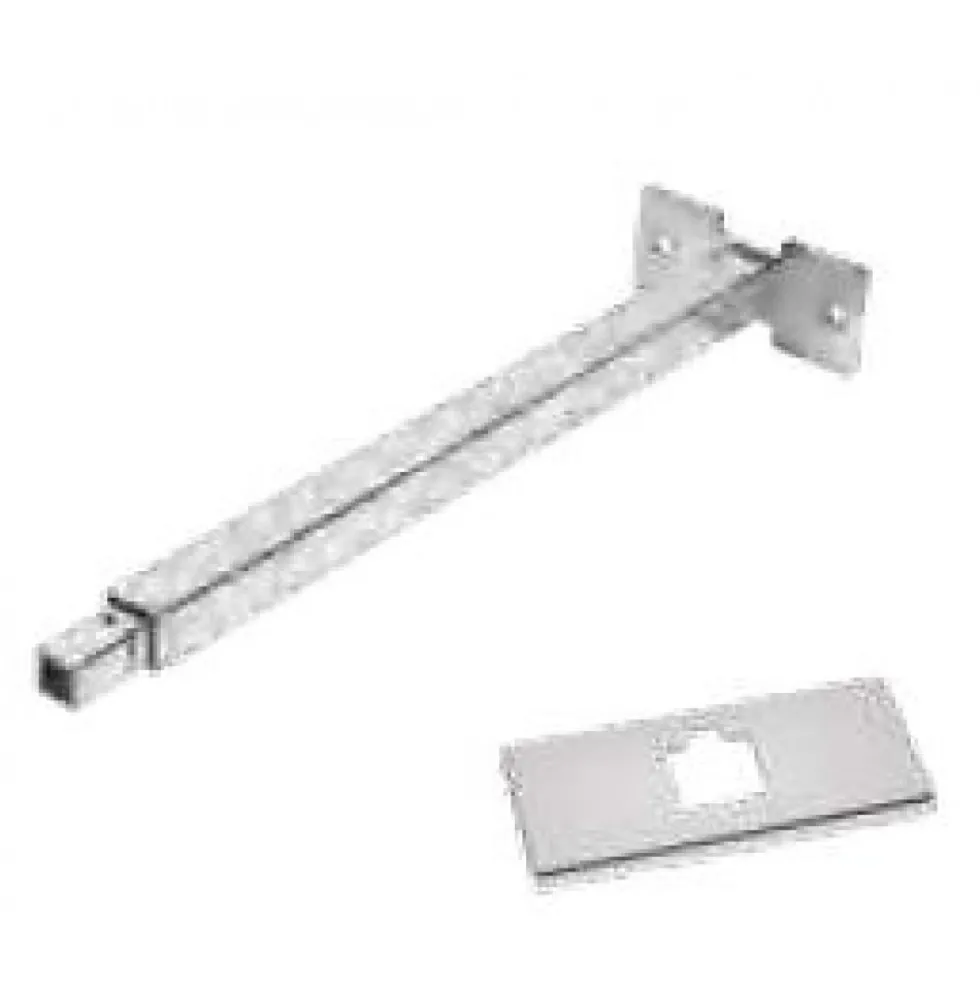 Fixation murale ajustable Clarence - finition noir BOHNACKER