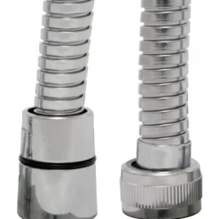 Flexible de douche laiton chromé double agrafage DISFLEX