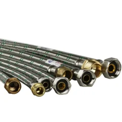 Flexible sanitaire Inox mâle/femelle 12X17 - DN8 - Flexcore® Green NEOPERL