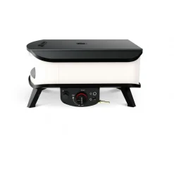 Four à pizza gaz 17" 8,0kW avec pierre rotative et thermomètre intégré COZZE