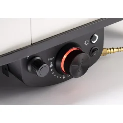 Four à pizza gaz 17" 8,0kW avec pierre rotative et thermomètre intégré COZZE
