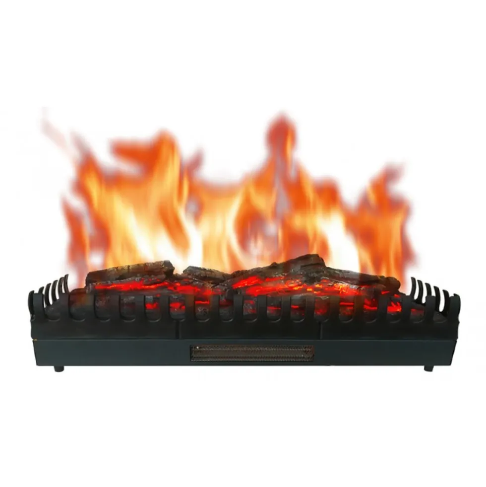 Foyer à bûches - effet feu de bois et flammes - 3XL - 2000W CHEMIN' ARTE