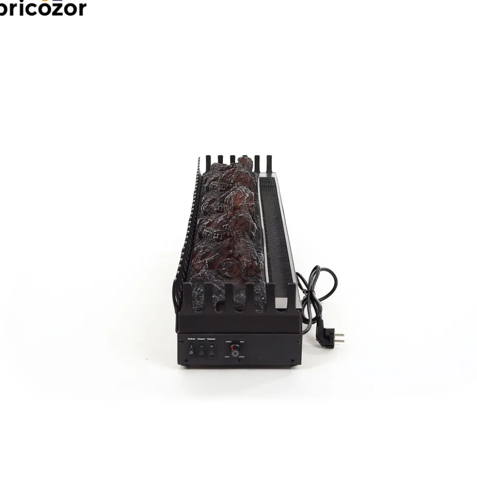 Foyer à bûches - effet feu de bois et flammes - 3XL - 2000W CHEMIN' ARTE