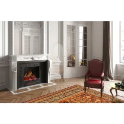 Foyer à buches & effet flammes - 2000W CHEMIN' ARTE