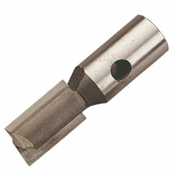 Fraise de défonceuse carbure monobloc brasé filetage intérieur 2 coupes droites coupe frontale ISOCÈLE
