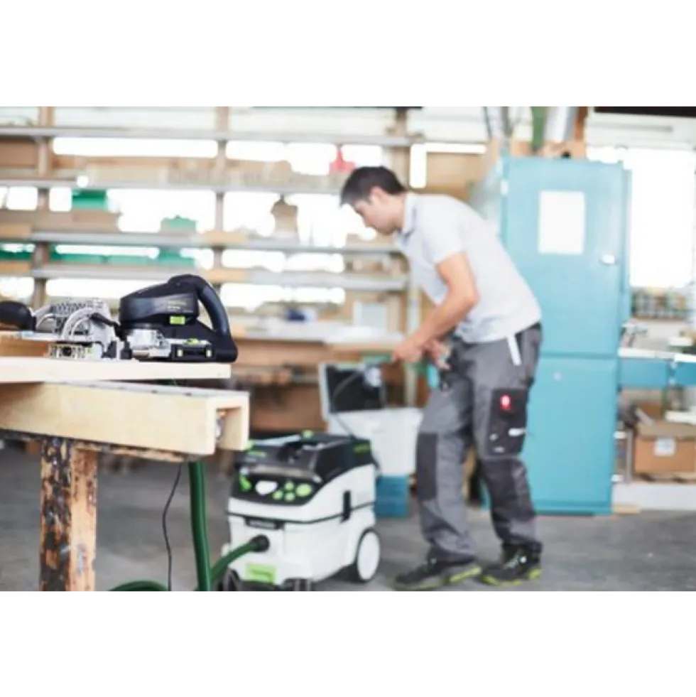 Fraiseuse DF 700 EQ-Plus - système de butée - assemblage tenons domino FESTOOL