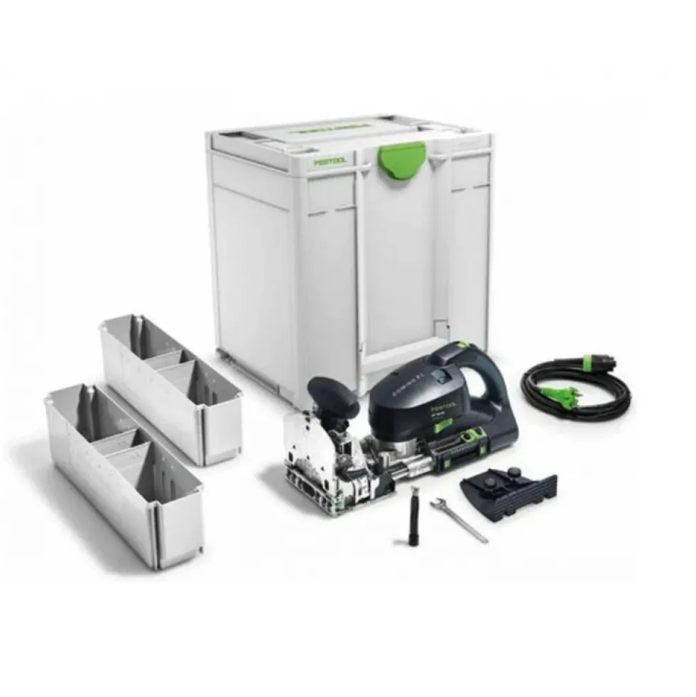 Fraiseuse DF 700 EQ-Plus - système de butée - assemblage tenons domino FESTOOL