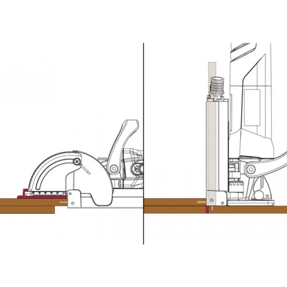 Fraiseuse à rainurer classic X avec coffret systainer LAMELLO