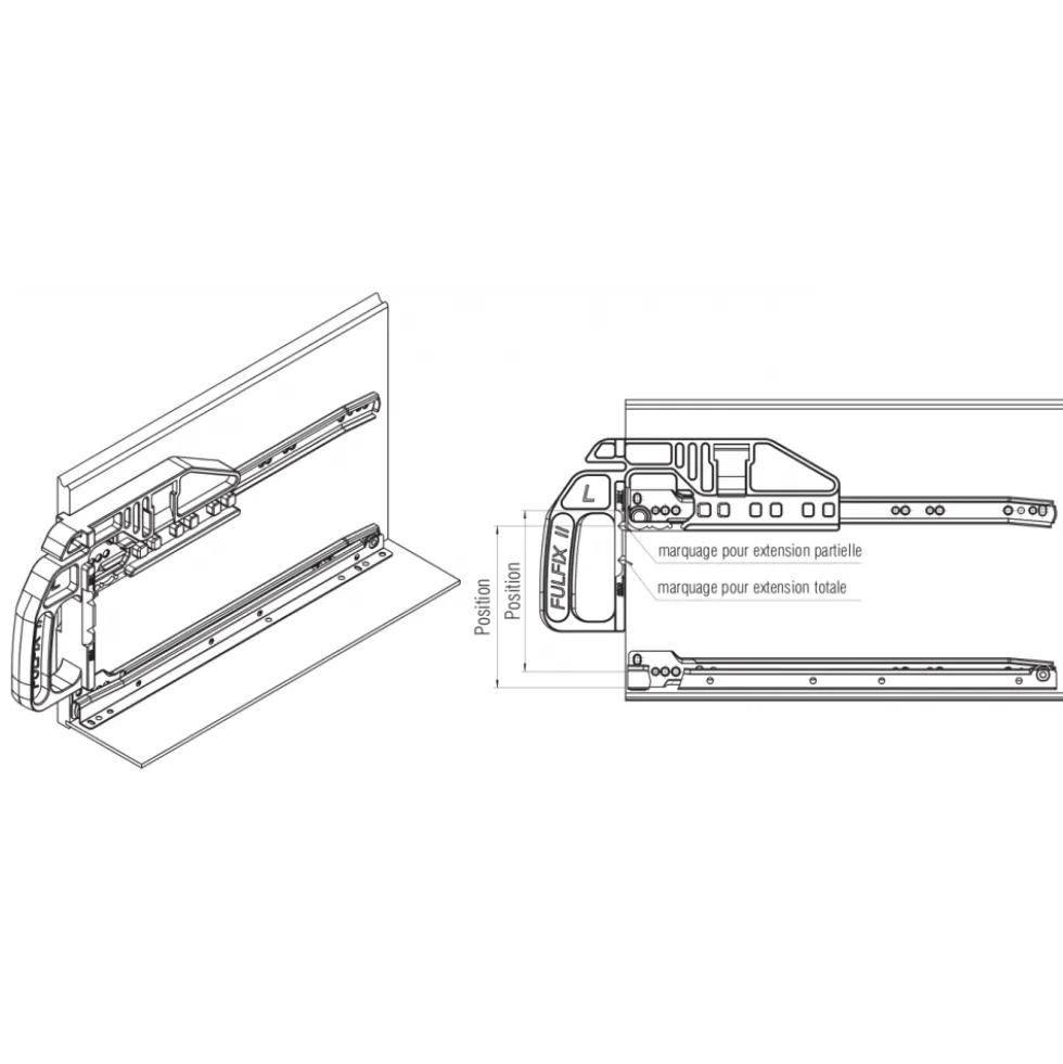 Gabarit de pose Fulfix II FULTERER
