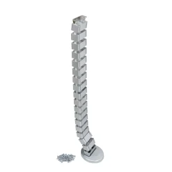 Gaine passe-câbles - finition aluminium peint - Pipe4 EMUCA