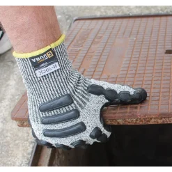 Gants de manutention antichocs pour industrie lourde - Impact 4550IM JUBA