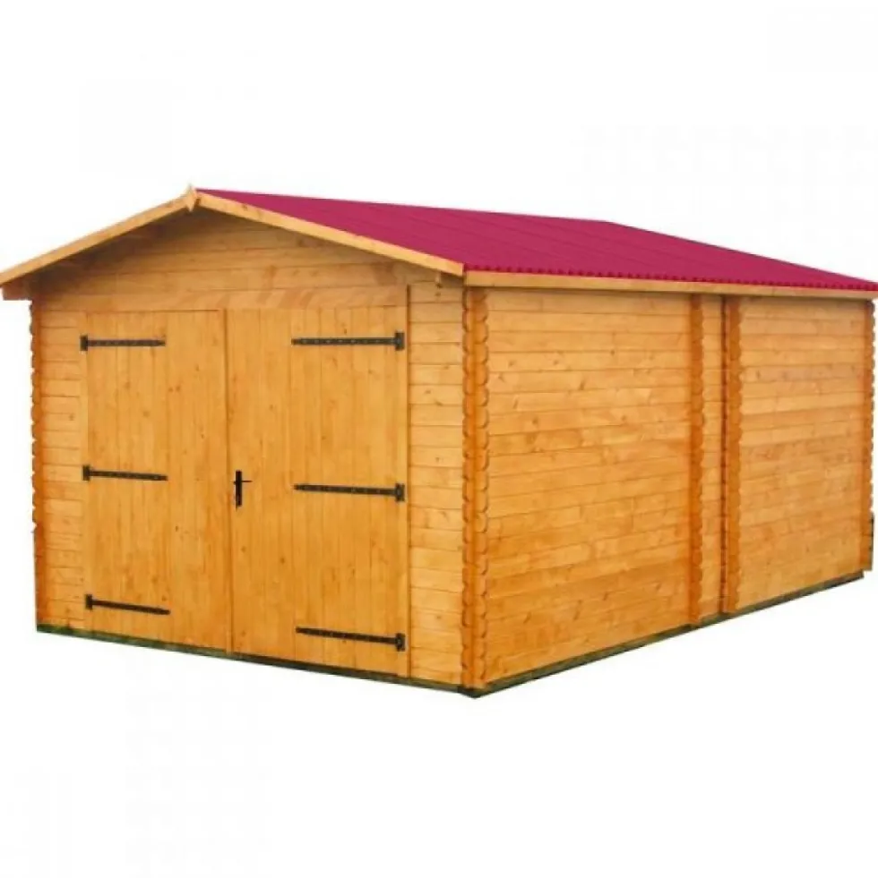 Garage en bois 17,19 m2 Dorna 3554 HABRITA