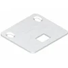 Gâche basse plate inox - pour crémone pompier - 65 x 60 mm LA CROISÉE DS