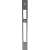 Gâche centrale U en inox réglable - largeur 24 mm GNS