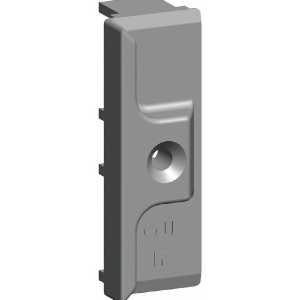Gâche de galet E-13534-22 pour menuiserie pvc FERCO