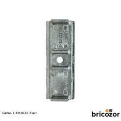 Gâche de galet E-13534-22 pour menuiserie pvc FERCO