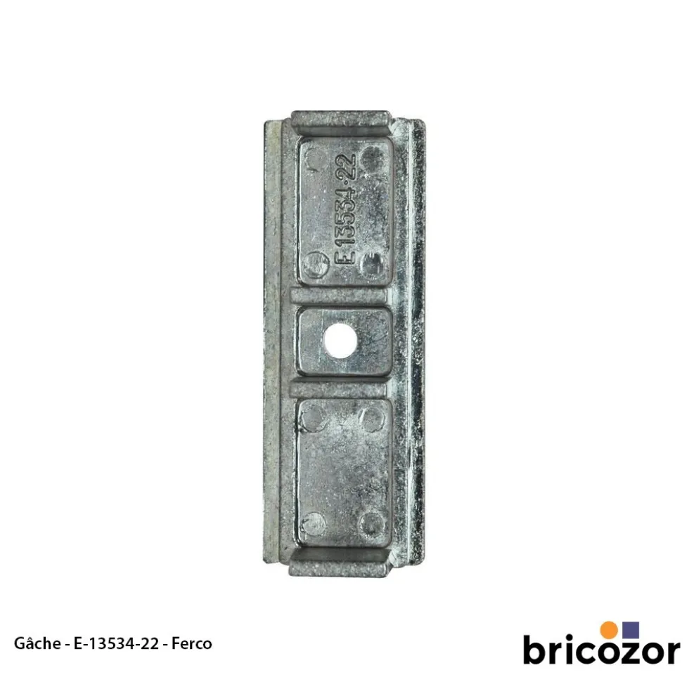 Gâche de galet E-13534-22 pour menuiserie pvc FERCO