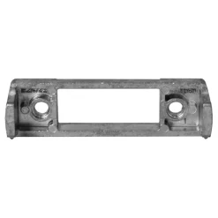 Gâche de pêne - pour serrure à barillet à larder - menuiserie PVC FERCO