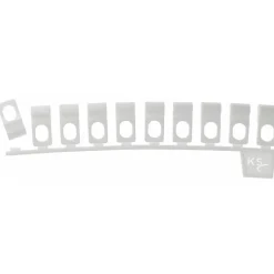 Glisseur asymétrique pour tringle Klick System Boulet