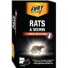 Granulés anti rats et souris - 6 sachets de 25 g Fury