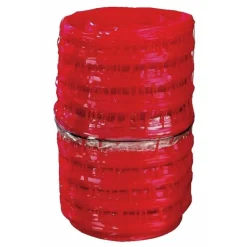 Grillage avertisseur rouge - avertissement électricité - 30 cm x 100 m INTERPLAST