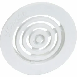 Grille d'aération B43 contre cloisons pour tube de 35mm, avec moustiquaire NICOLL