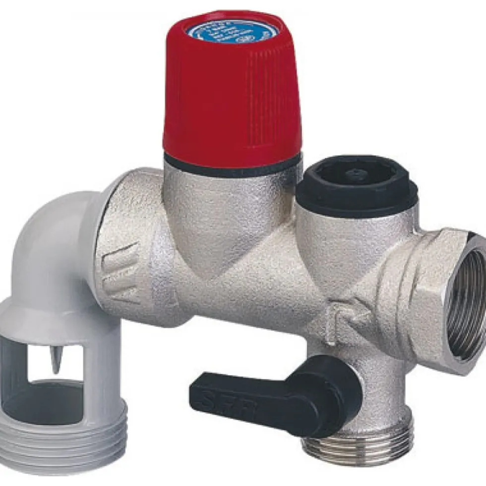 Groupe de sécurité coudé - siège Inox - SFR WATTS