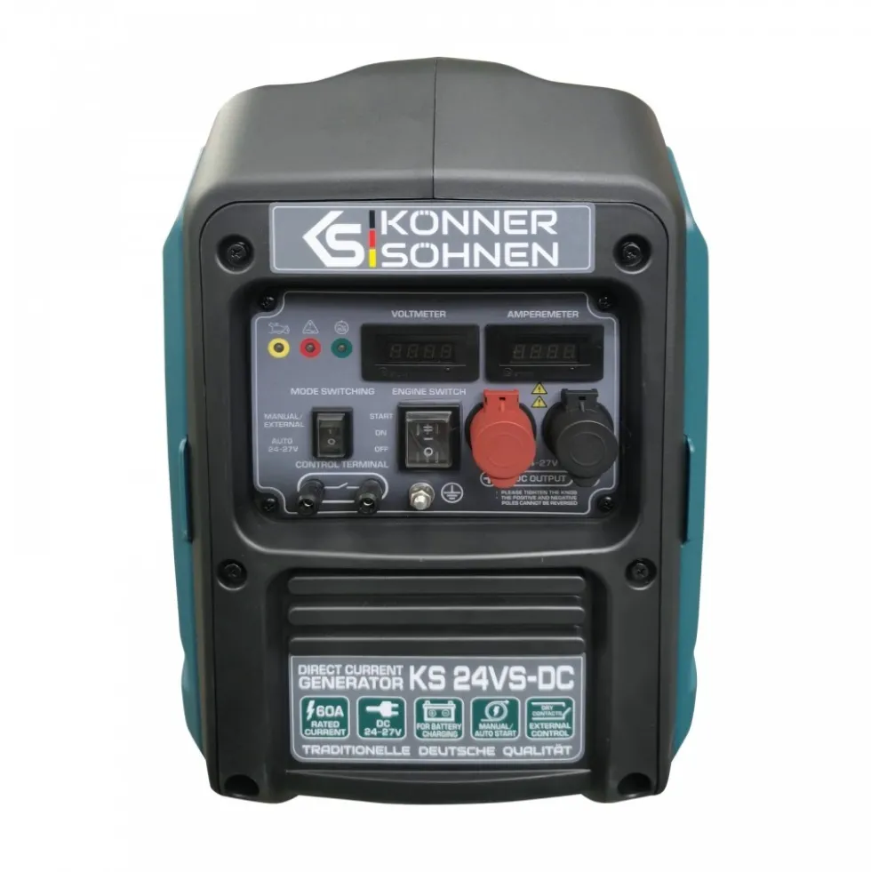 Groupe électrogène de courant continu - 1,6 kW - KS 24VS-DC KONNER & SOHNEN