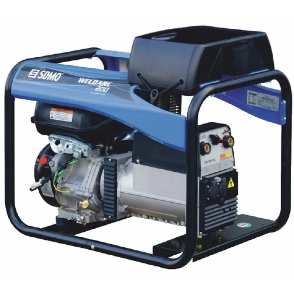 Groupe électrogène de soudage - 4 kw - Weldarc 200 SDMO