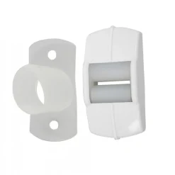 Guide de sangle design pour volet roulant - pose verticale - blanc TORBEL
