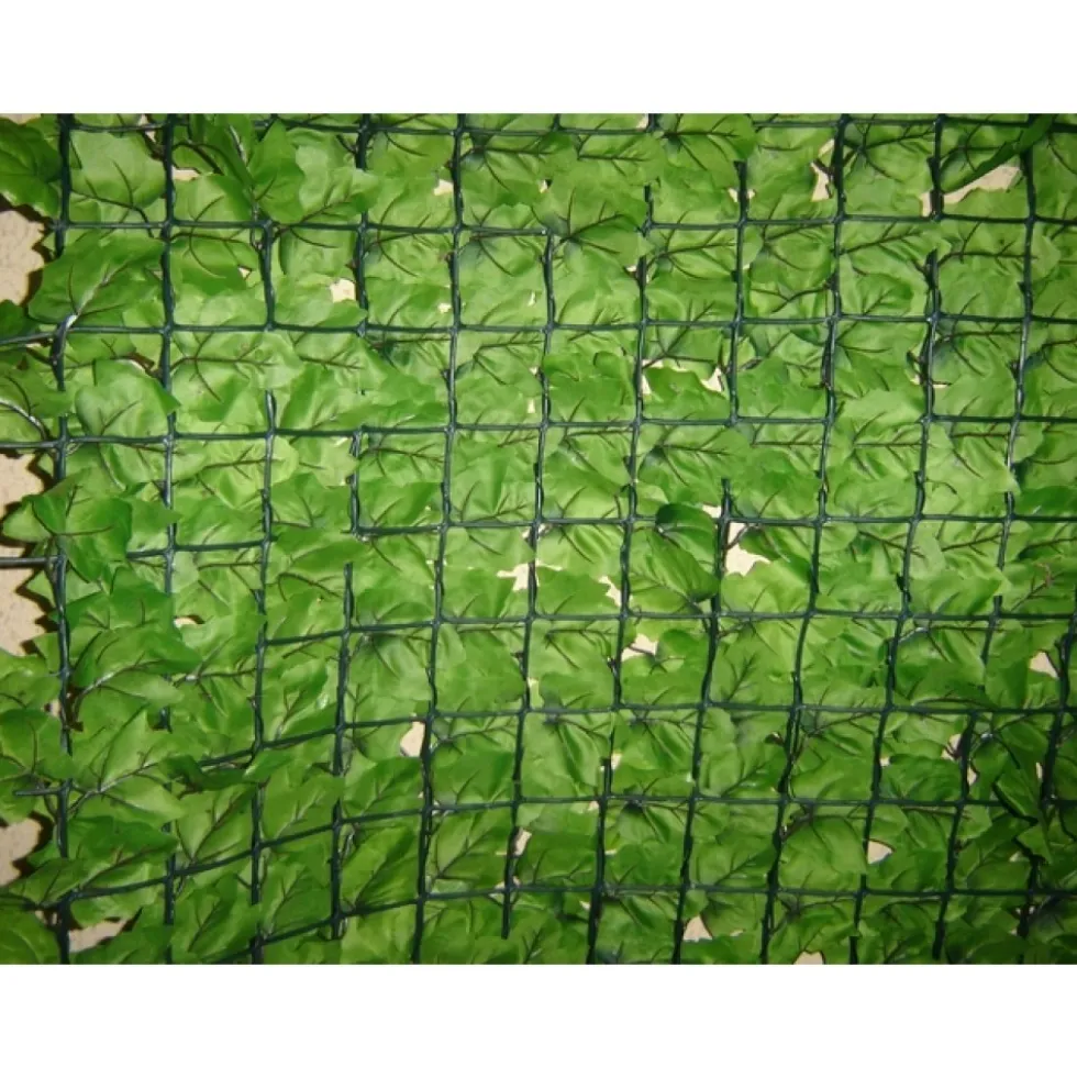 Haie artificielle feuilles de lierre + 12 attaches JET7GARDEN