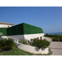 Haie végétale artificielle - 110 brins - vert pin JET7GARDEN