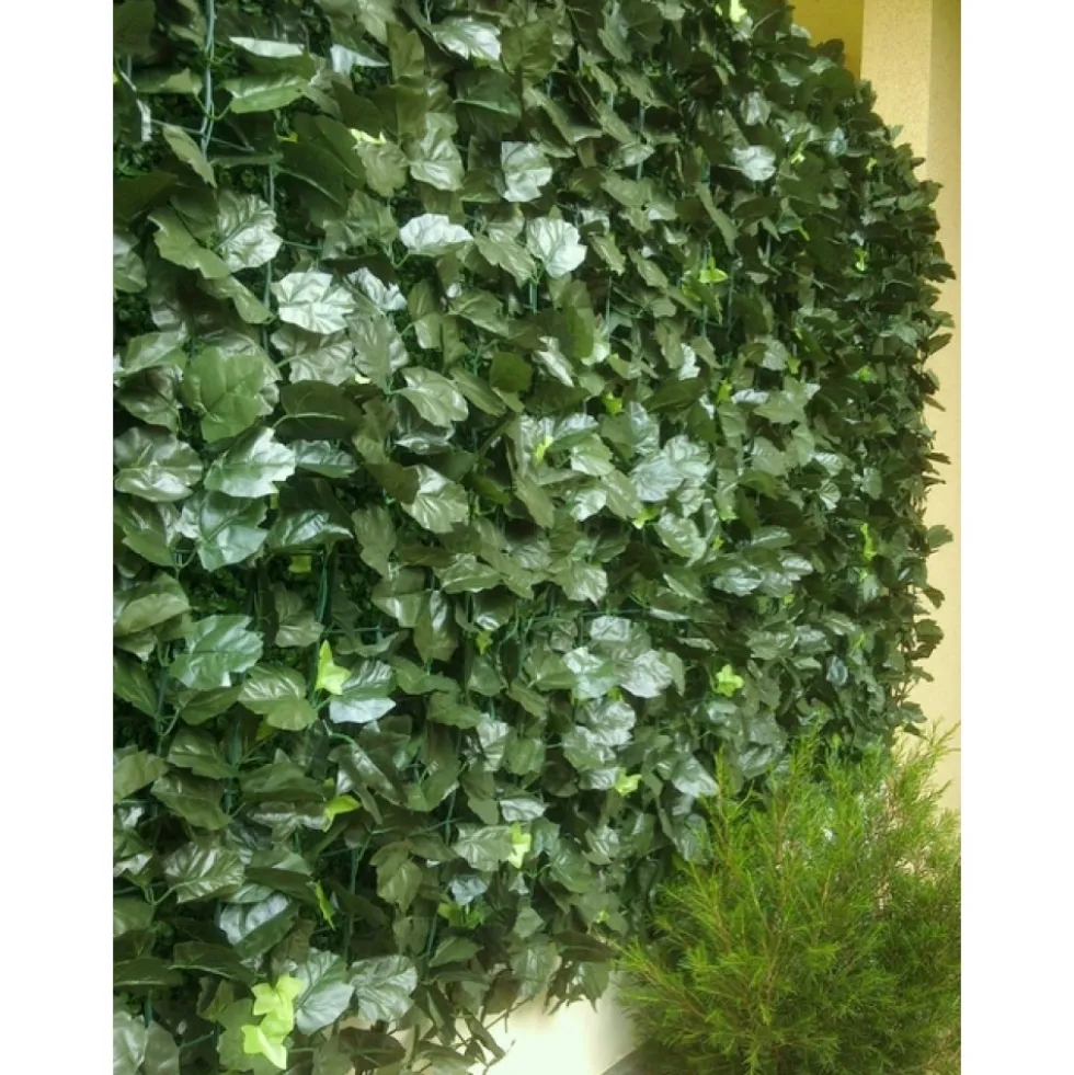 Haie végétale artificielle - vert foncé et vert tendre - Duo JET7GARDEN
