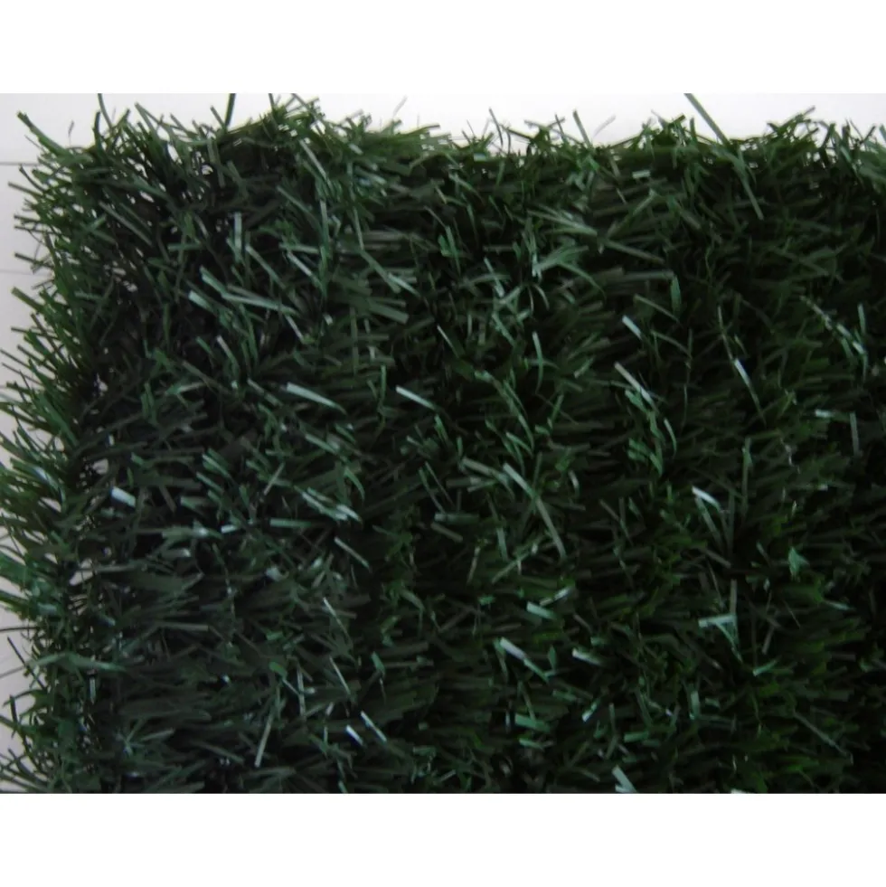 Haie végétale artificielle - vert sapin - 126 brins – Ultra JET7GARDEN