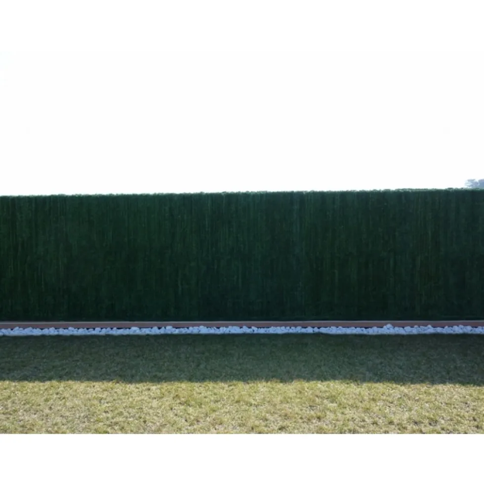Haie végétale artificielle - vert sapin - 126 brins – Ultra JET7GARDEN