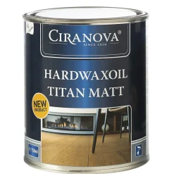 Huile pour parquets et meubles en bois Hardwaxoil Titan 750 ml CIRANOVA