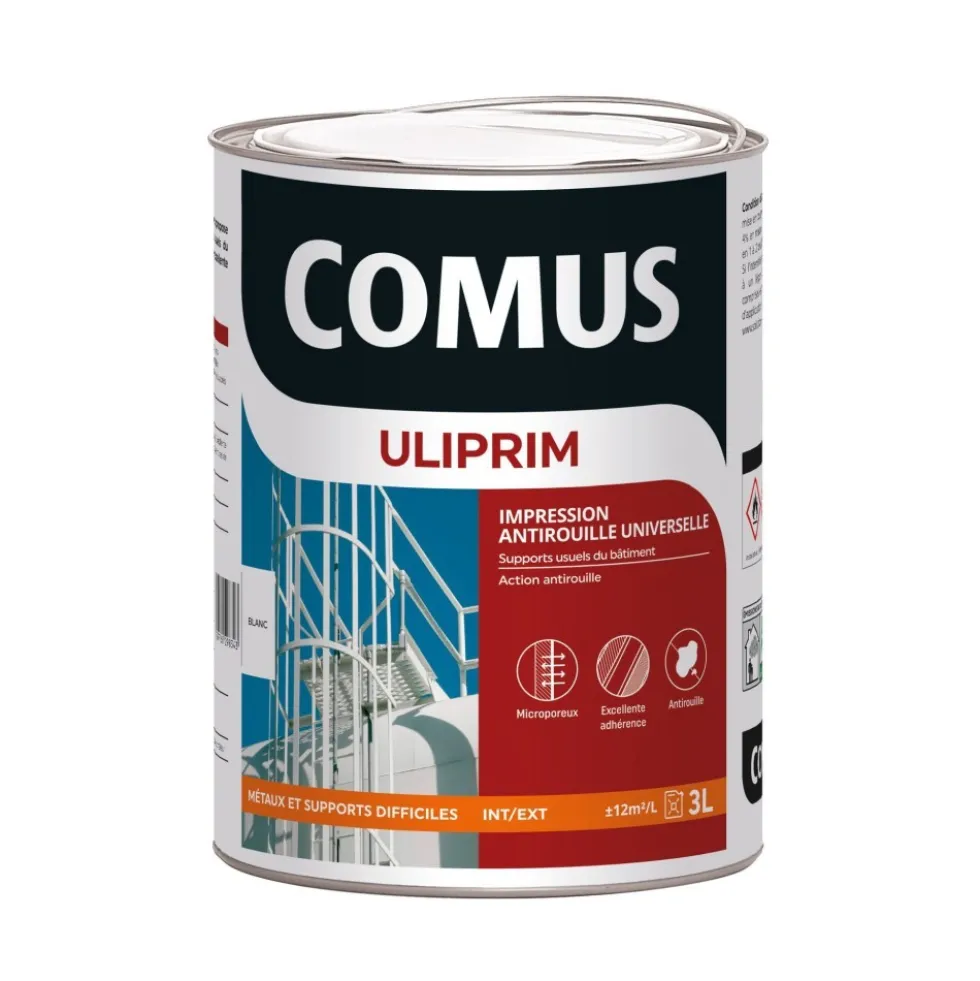 Impression pour support difficile - Uliprim blanc COMUS