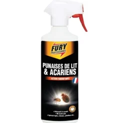 Insecticide spécial punaises de lit et acariens - pulvérisateur - Fury BRICOZOR