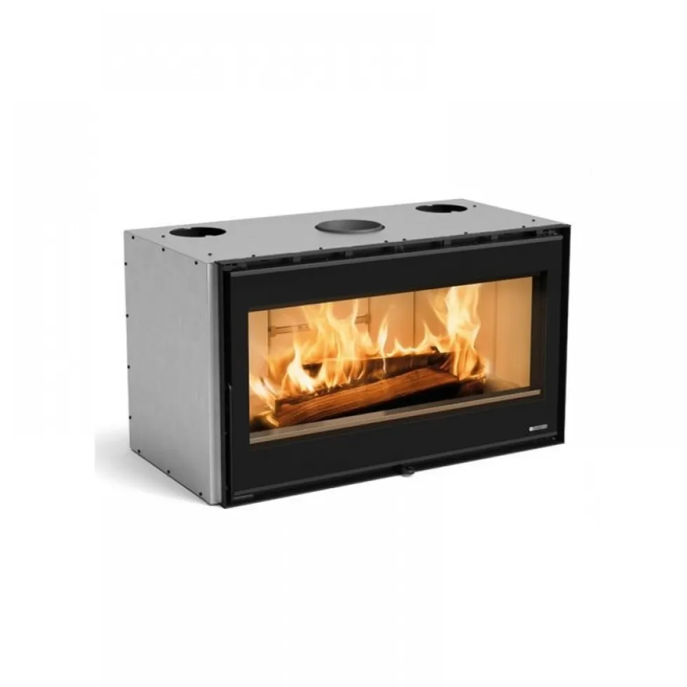 Insert à bois 100 cm avec vue panoramique - 8,1 kW - INSERTO 100 WIDE.16 LA NORDICA EXTRAFLAME