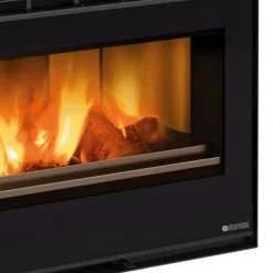 Insert à bois 80 cm avec vue panoramique - 12,4 kW - INSERTO 80 WIDE.16 LA NORDICA EXTRAFLAME