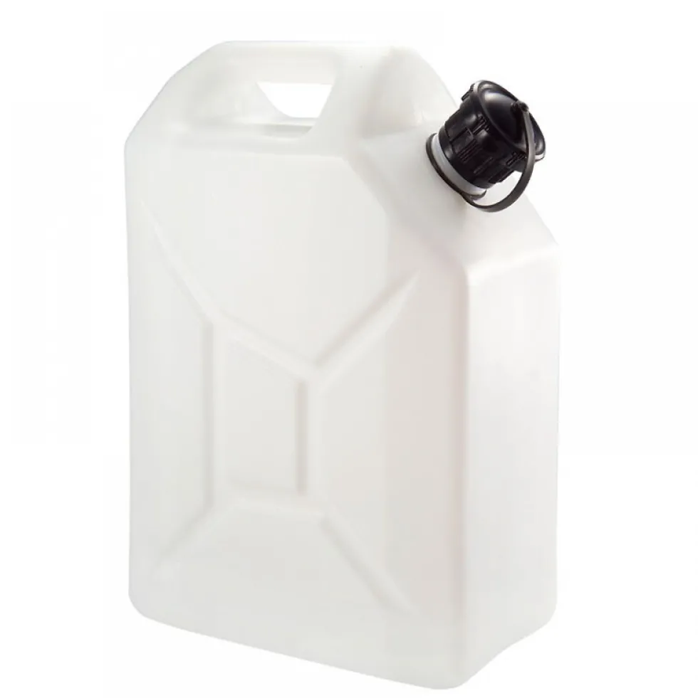 Jerrican 20 litres - translucide - avec bec verseur GILAC