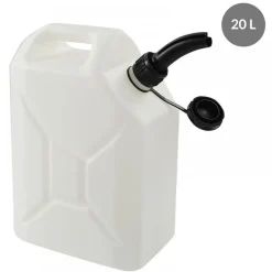 Jerrican 20 litres - translucide - avec bec verseur GILAC