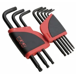 Jeu 8 clés torx - tête sphérique - T9 à T40, 66-R8ALZ SAM OUTILLAGE
