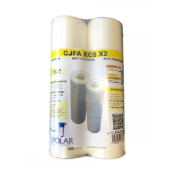 Jeu de 2 cartouches anti-calcaire et anti-corrosion POLAR