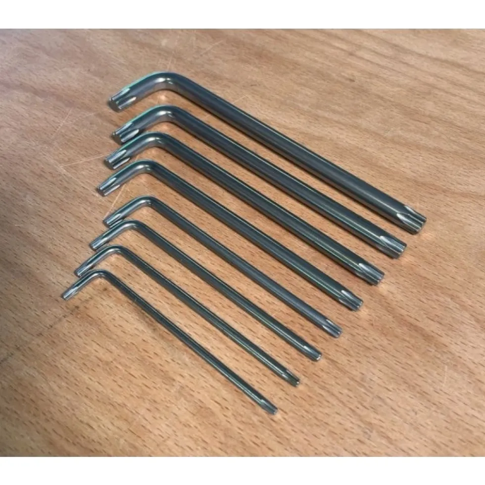 Jeu de 8 clés mâles Torx longues - T10 à T50 KS TOOLS