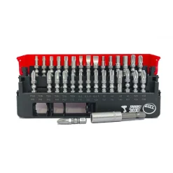 Jeu de 31 embouts de vissage Securit Impact Ball + porte embouts 1/4" VESSEL