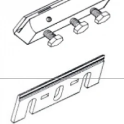 Jeu de porte-fer LEMAN