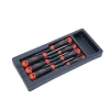 Jeu de 7 tournevis S1 Torx® à manche bi-matière - en module ABS 1/3 SAM OUTILLAGE