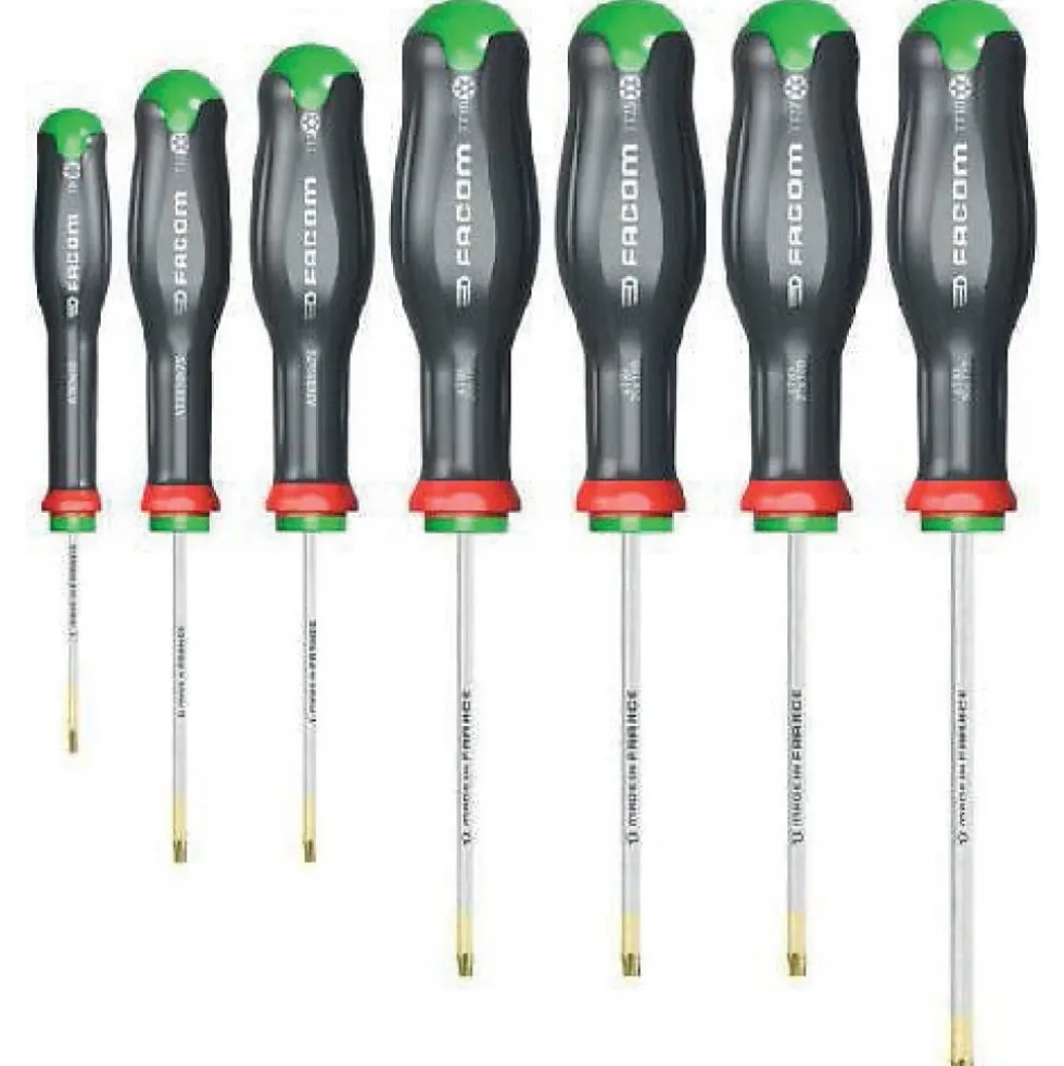 Jeu de 7 tournevis Torx et Tamper Torx PROTWIST FACOM